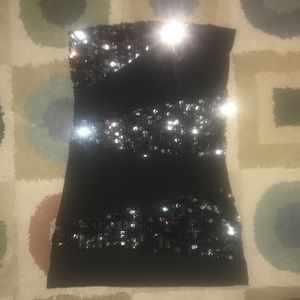 Sparkle tube top